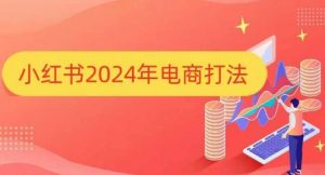小红书2024年电商打法，手把手教你如何打爆小红书店铺-91创业项目库
