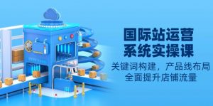 国际站运营系统实操课：关键词构建，产品线布局，全面提升店铺流量-91创业项目库