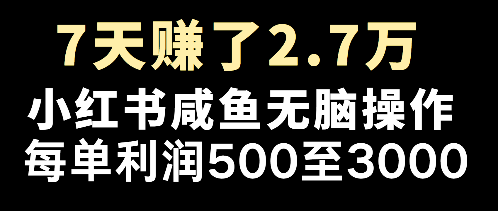 全网首发，7天赚了2.6万，2025利润超级高！-91创业项目库