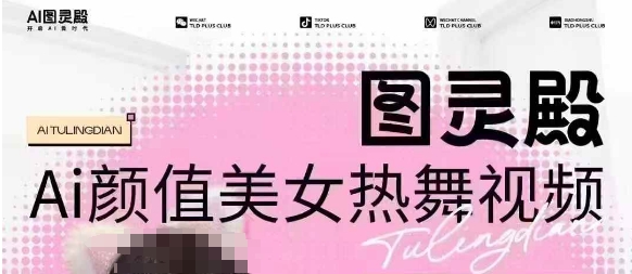 全网首发,原价988图灵殿AI颜值美女热舞视频,云端生图,轻松过原创-91创业项目库