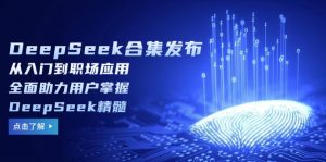 DeepSeek合集发布，从入门到职场应用，全面助力用户掌握DeepSeek精髓-91创业项目库