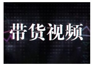 原创短视频带货10步法，短视频带货模式分析 提升短视频数据的思路以及选品策略等-91创业项目库