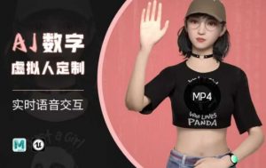 Ai数字人虚拟(智能体)实时语音交互特训营，​自行定制超写实角色AI数字人交互技术-91创业项目库