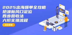 2025出海爆单全攻略：抢滩新风口定位+四步营收法+六阶实操流程-91创业项目库