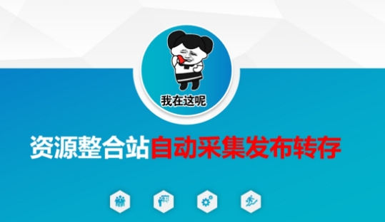 资源整合站自动采集发布转存，解放双手-91创业项目库