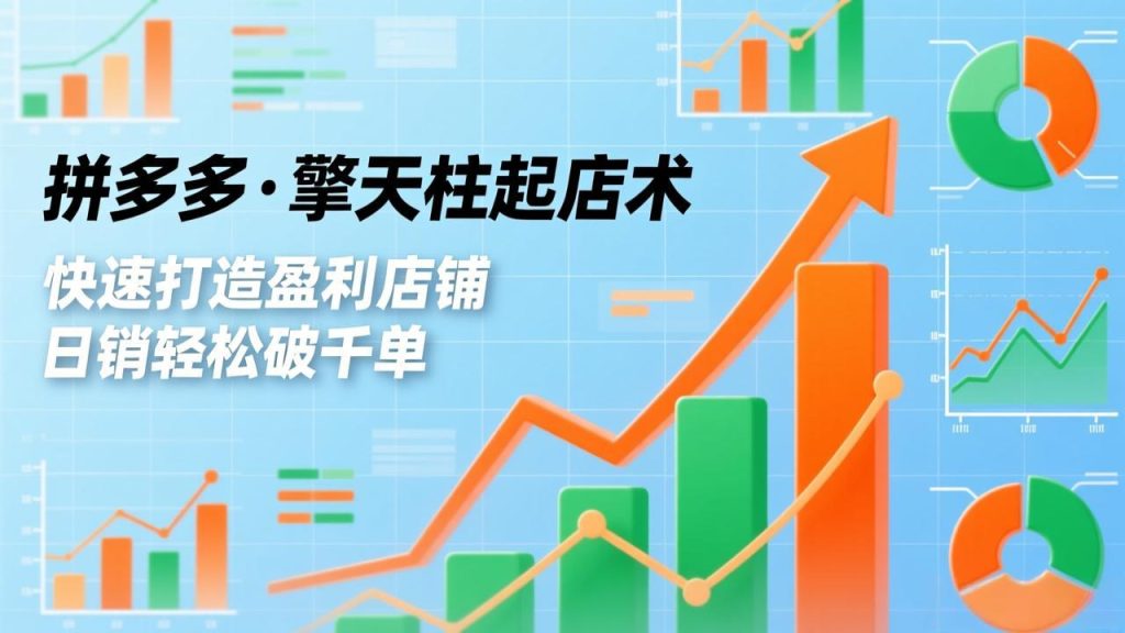 拼多多·擎天柱起店术3.0(更新-91创业项目库