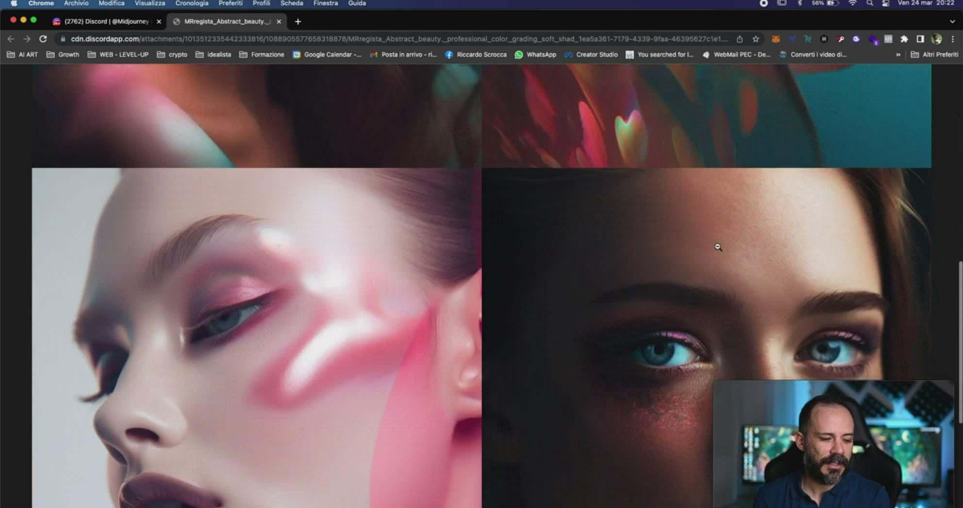 图片[5]-Midjourney AI人工智能创建和销售令人惊叹的海报教程-10节课-中英字幕-91创业项目库