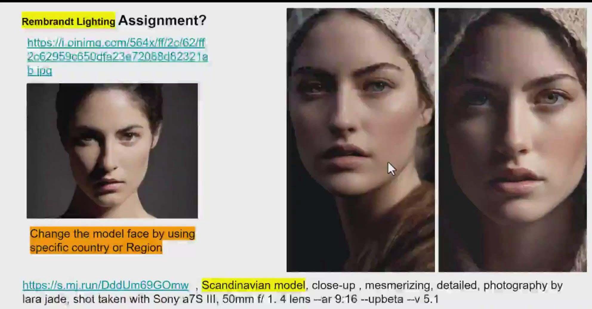 (9312期)Midjourney v5 ChatGPT 和 Bard AI人工智能人像摄影大师班-15节-中英字幕-91创业项目库