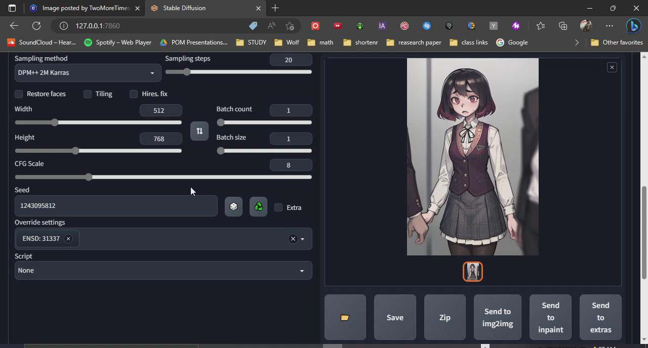 图片[6]-利用Stable Diffusion创建动漫艺术图像使用AI绘画赚钱-中英字幕-91创业项目库