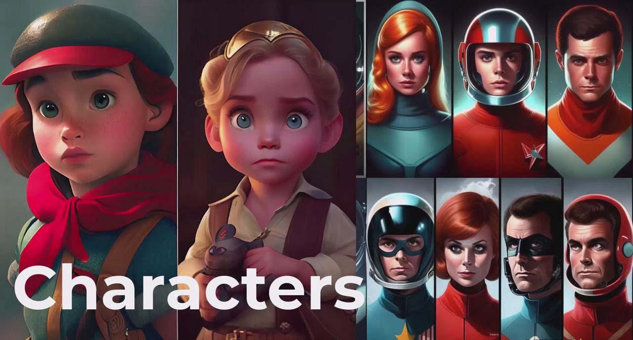 掌握 MidJourney V5 AI + ChatGPT创建一致的角色设计图像-22节课-中英字幕-91创业项目库