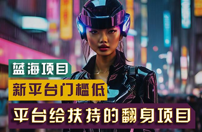 【蓝海项目】新平台无脑搬运，翻身项目 门槛低 小白也能轻松上手 日入500+-91创业项目库