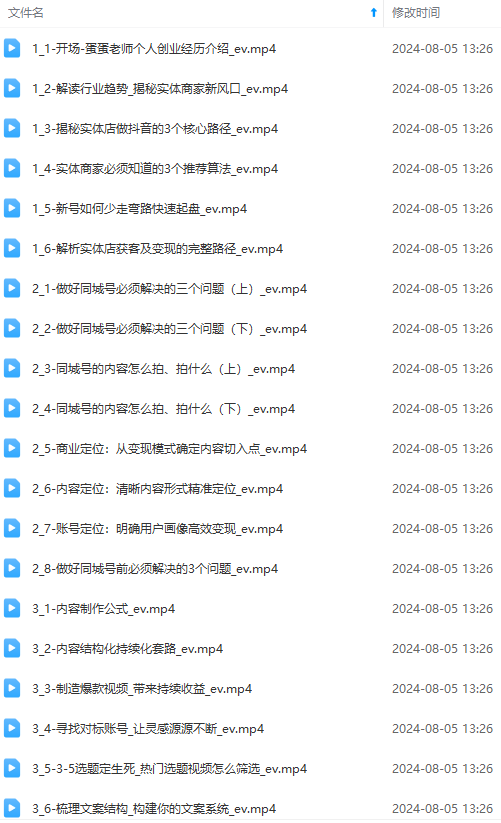 图片[1]-实体店老板获客特训营：认知、定位、文案、矩阵、直播、AI等(72节-91创业项目库