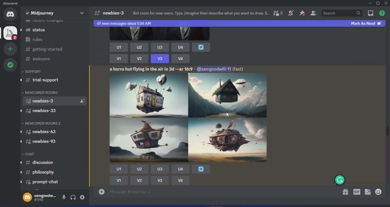 图片[3]-Midjourney AI：从零基础到高级版的大师班教程-34节课-中英字幕-91创业项目库