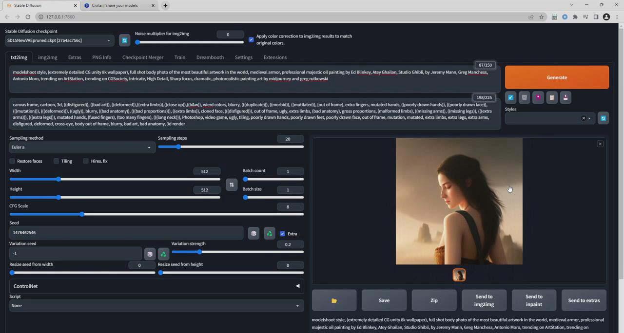 图片[2]-Stable Diffusion 大师班: 利用AI创建艺术图像及视频-31视频课-中英字幕-91创业项目库