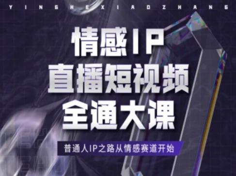 情感IP直播短视频全通大课，普通人IP之路从情感赛道开始-91创业项目库