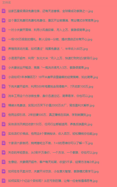 图片[2]-(9607期)真实有效391套商业模式，年入几十到几百万案例解析(电子书+视频+图文)-91创业项目库