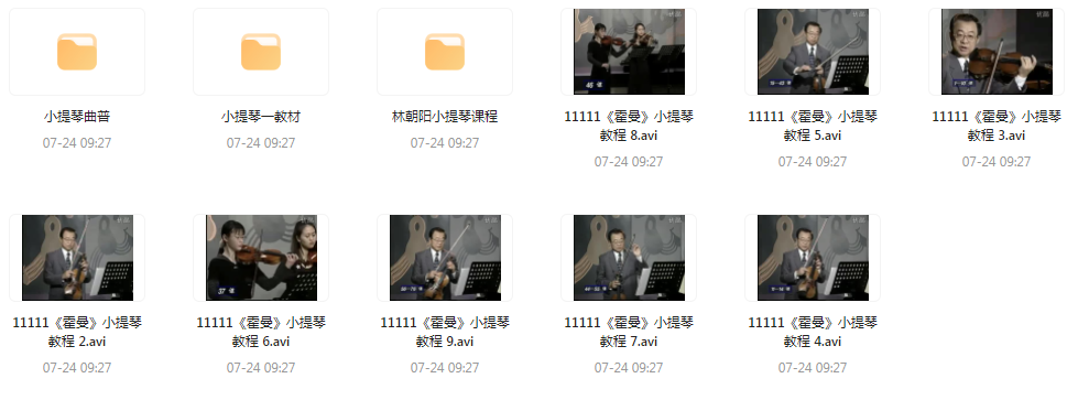 霍曼小提琴教学视频-91创业项目库