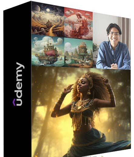 MidjourneyAI绘画艺术生成的大师级写作提示指南教程-8节视频课-中英字幕-91创业项目库