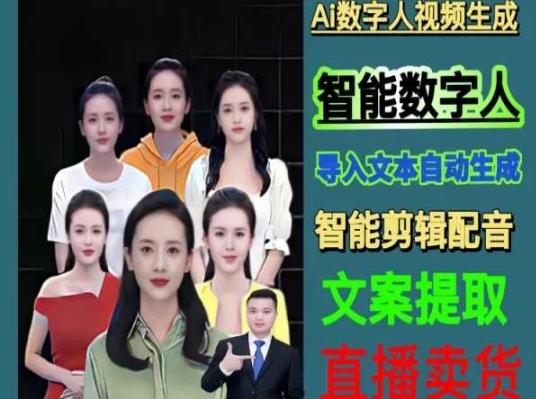 伍老师Ai数字人快速剪辑制作以及变现视频课-91创业项目库