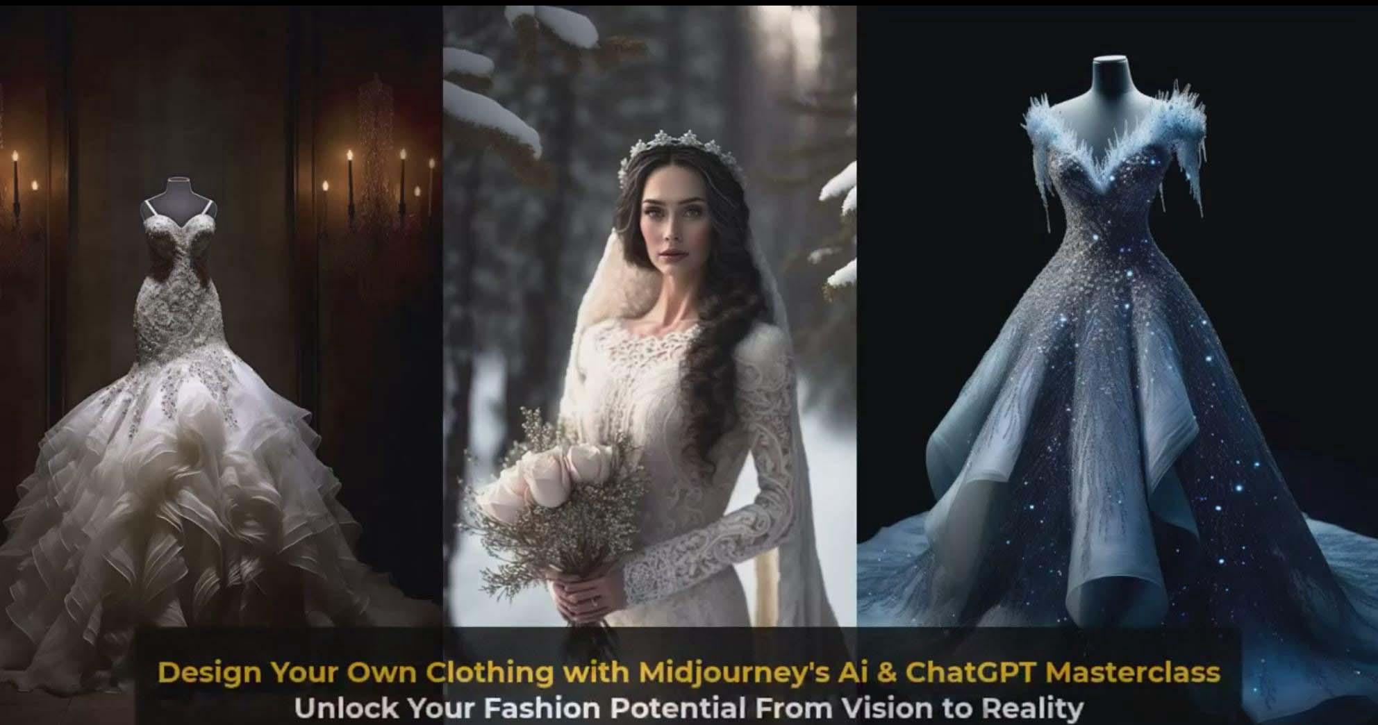 图片[7]-利用 Midjourneys Ai 人工智能设计自己的服装AI大师班-10节课-中英字幕-91创业项目库