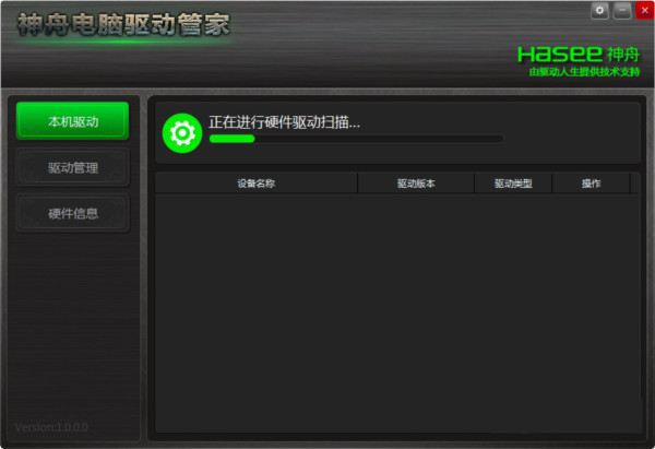 神舟电脑驱动管家 v1.0 官方免费版-91创业项目库