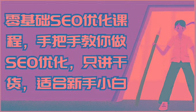 零基础SEO优化课程，手把手教你做SEO优化，只讲干货，适合新手小白-91创业项目库