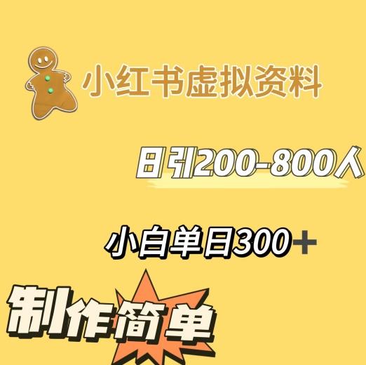 小红书动漫治愈图文的玩法，日引200-800人，小白单日变现300+-91创业项目库