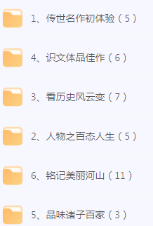 初中文言文篇目精讲-91创业项目库