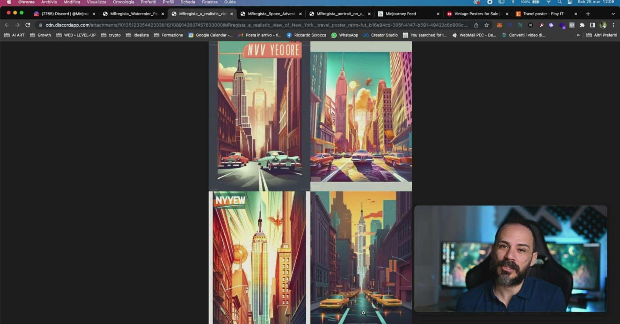 图片[10]-Midjourney AI人工智能创建和销售令人惊叹的海报教程-10节课-中英字幕-91创业项目库