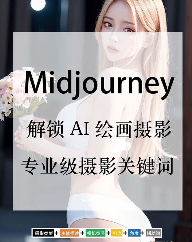 Midjourney关键词-解锁AI绘画专业级人工智能摄影关键词表-91创业项目库