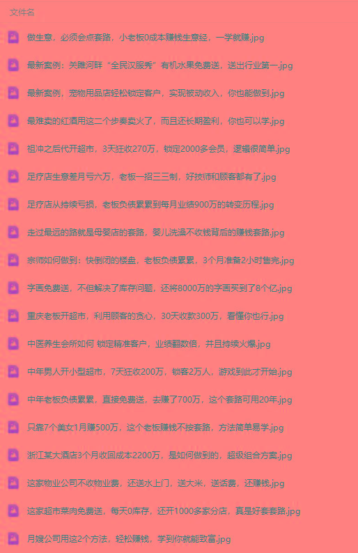 图片[3]-(9607期)真实有效391套商业模式，年入几十到几百万案例解析(电子书+视频+图文)-91创业项目库