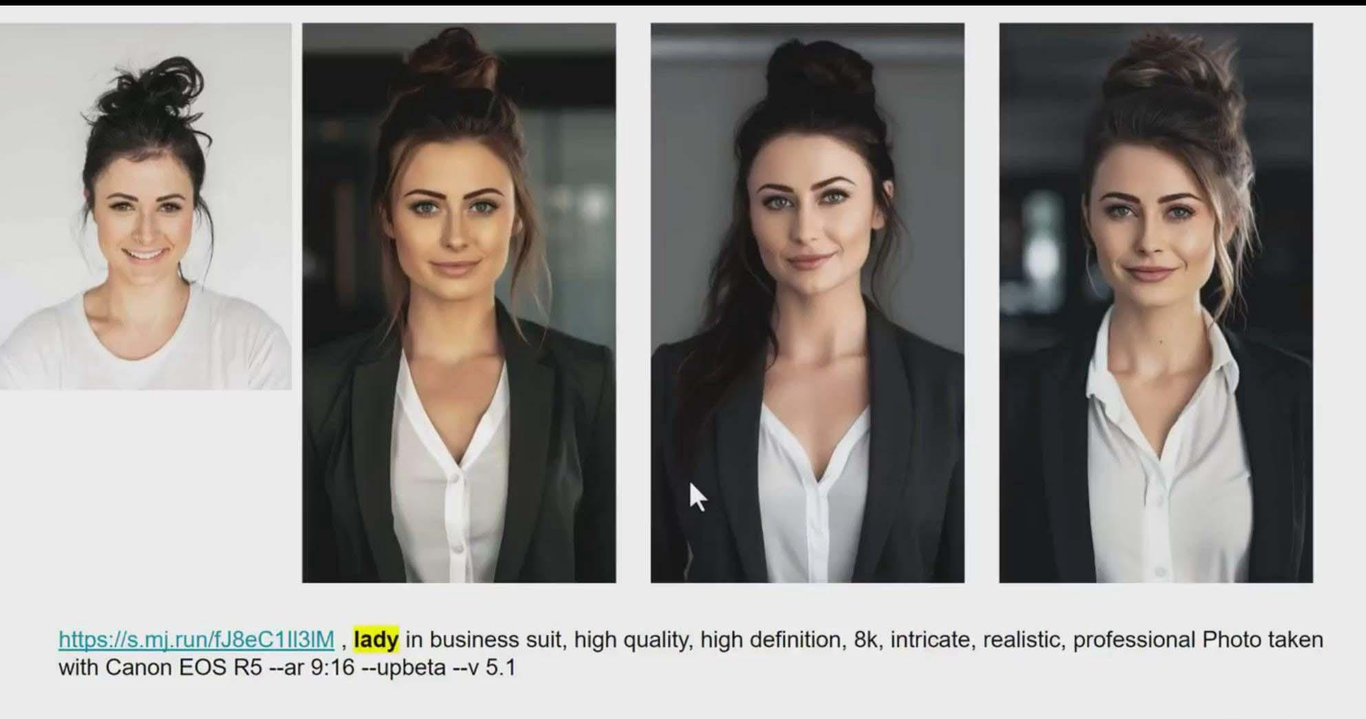 图片[7]-(9312期)Midjourney v5 ChatGPT 和 Bard AI人工智能人像摄影大师班-15节-中英字幕-91创业项目库