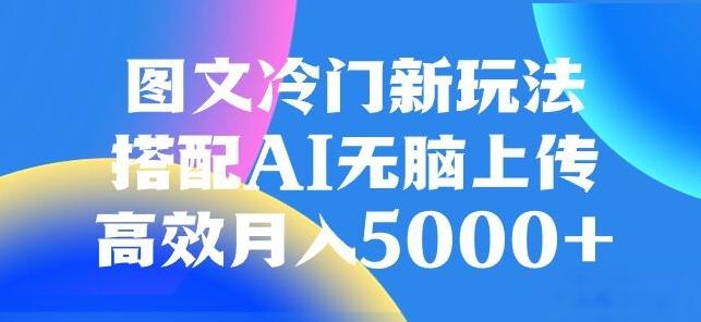 图文冷门项目，无脑复制粘贴，日入500+-91创业项目库