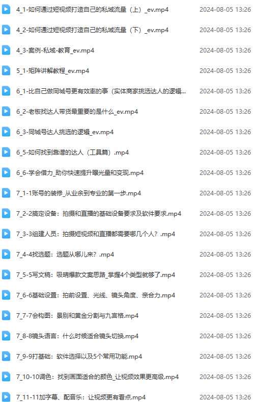 图片[2]-实体店老板获客特训营：认知、定位、文案、矩阵、直播、AI等(72节-91创业项目库