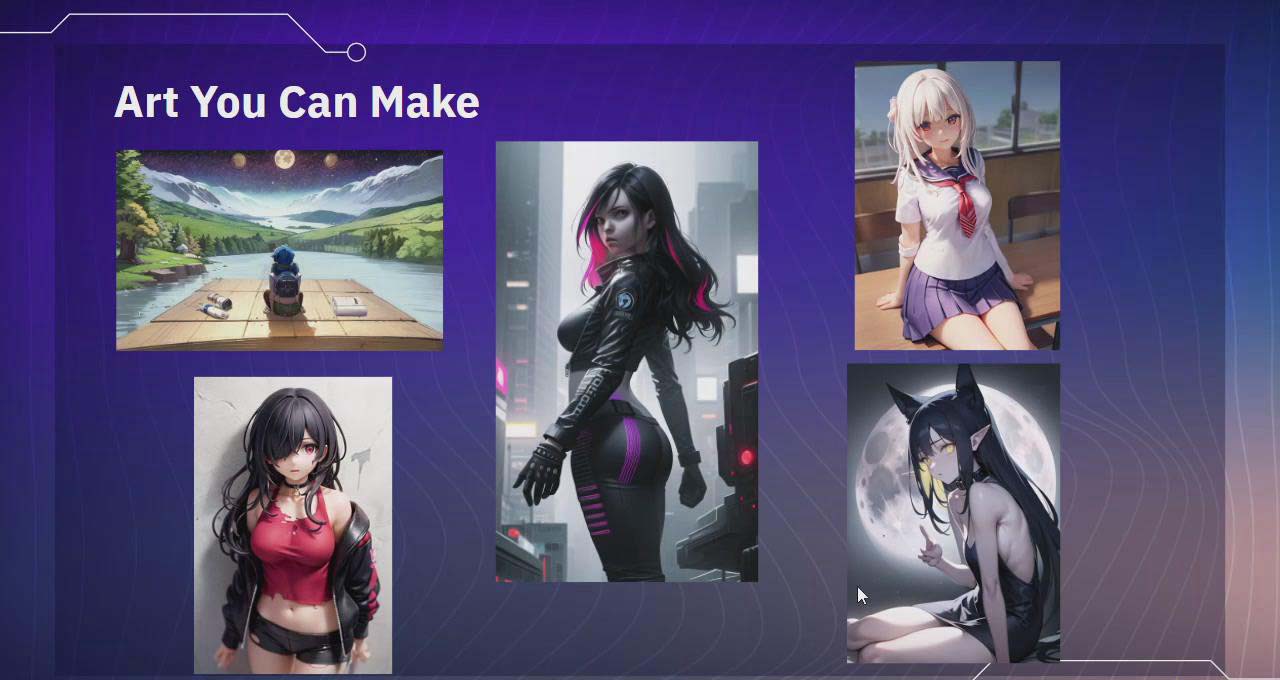 图片[5]-利用Stable Diffusion创建动漫艺术图像使用AI绘画赚钱-中英字幕-91创业项目库