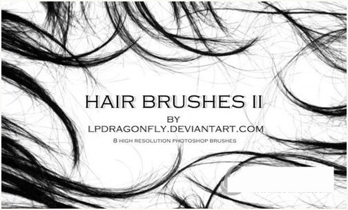 PS发丝笔刷-91创业项目库