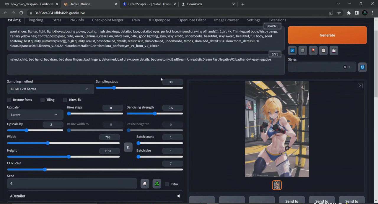 图片[4]-利用Stable Diffusion创建动漫艺术图像使用AI绘画赚钱-中英字幕-91创业项目库