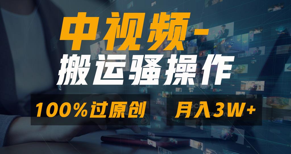 无脑双重去重原创视频，100%中视频+视频号分成计划，一键多平台发布小白…-91创业项目库