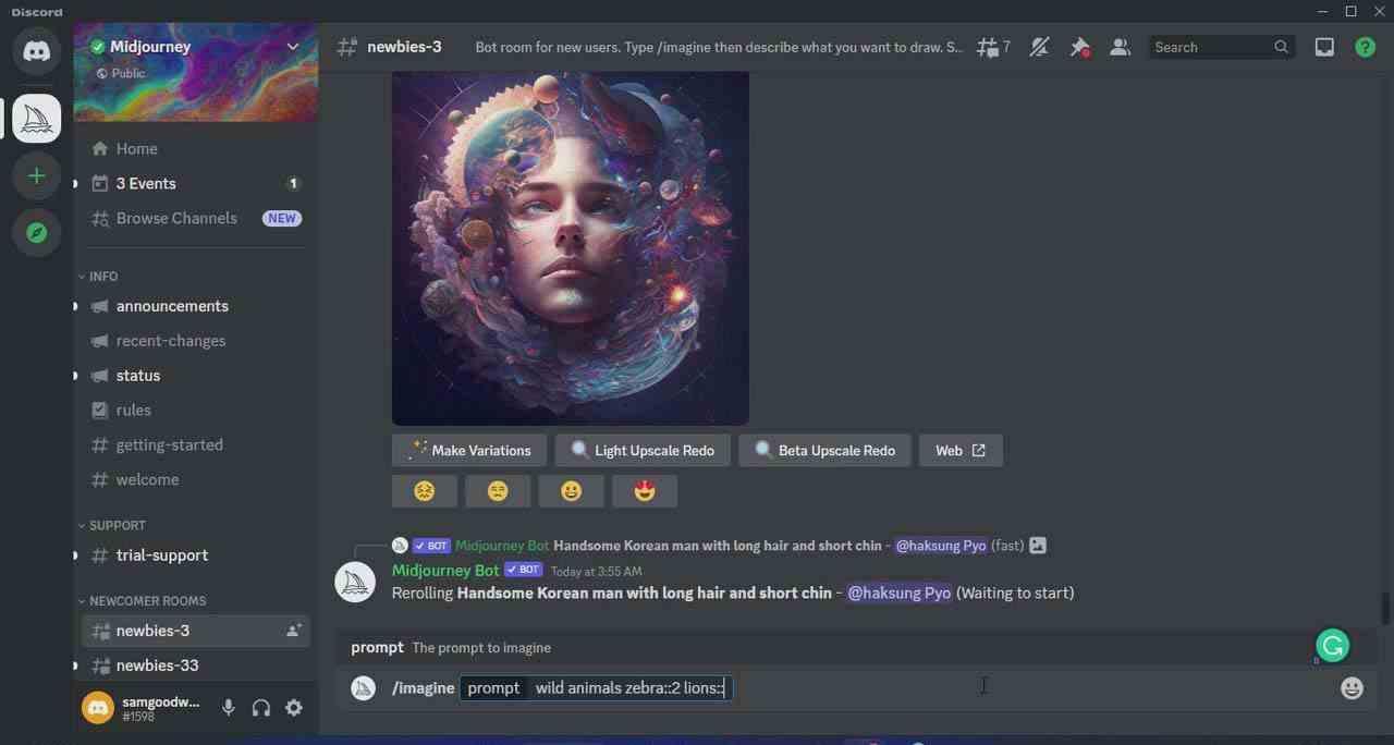 Midjourney AI人工智能艺术图片从入门到高级创作教程-33节课-中英字幕-91创业项目库