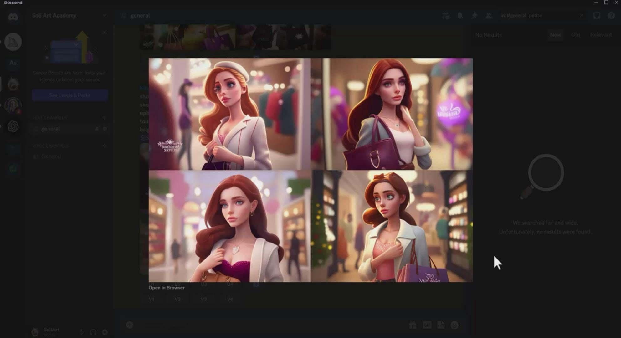 图片[8]-掌握 MidJourney V5 AI + ChatGPT创建一致的角色设计图像-22节课-中英字幕-91创业项目库