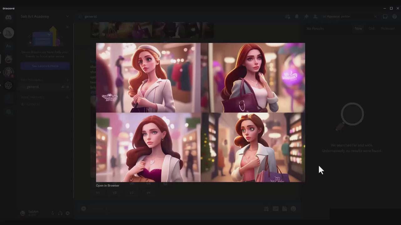 图片[5]-掌握 MidJourney V5 AI + ChatGPT创建一致的角色设计图像-22节课-中英字幕-91创业项目库